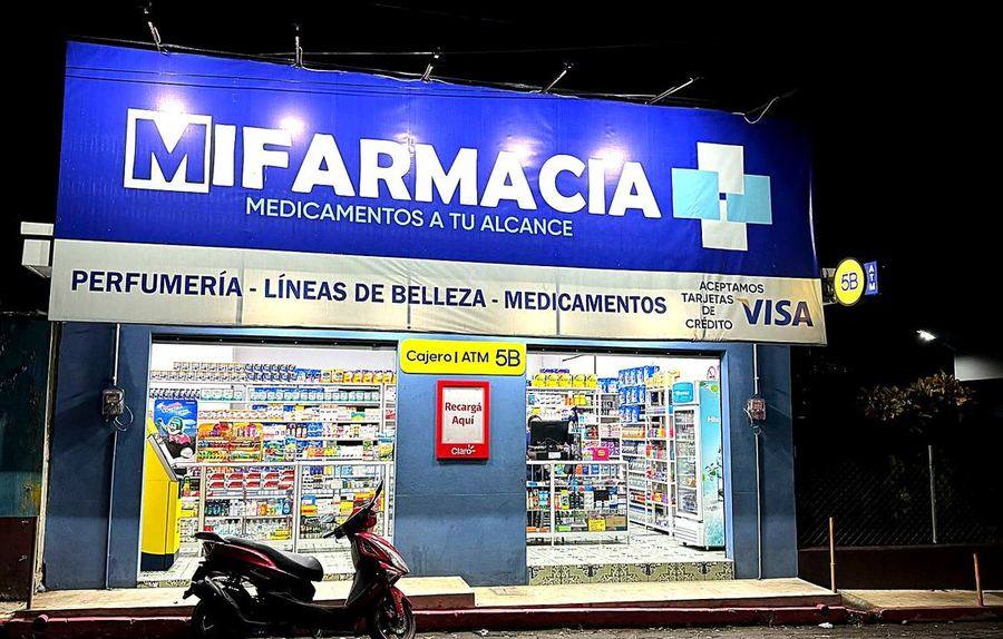 Fachada de sucursal Mi Farmacia Franquicias
